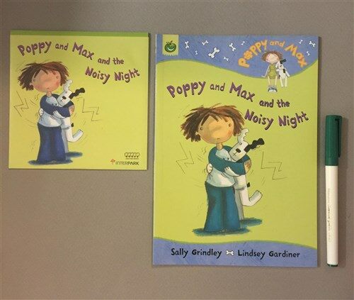 [중고] Poppy and Max and the Noisy Night (Paperback + CD 1장)