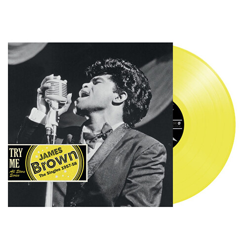 [수입] James Brown - Try Me / The Singles 1957-1958 [150g 투명옐로우 컬러 LP]