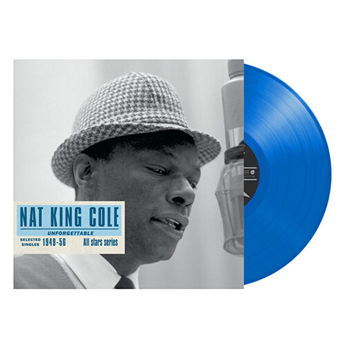 [수입] Nat King Cole - Unforgettable / Selected Singles 1949-1956 [150g 투명블루 컬러 LP]