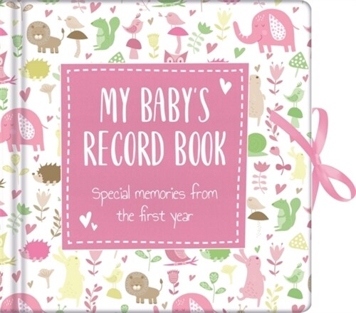 My Babys Record Book Pink (Hardcover)