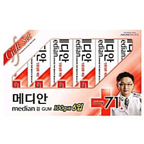 아모레퍼시픽 메디안 검 치약 100g 6개입