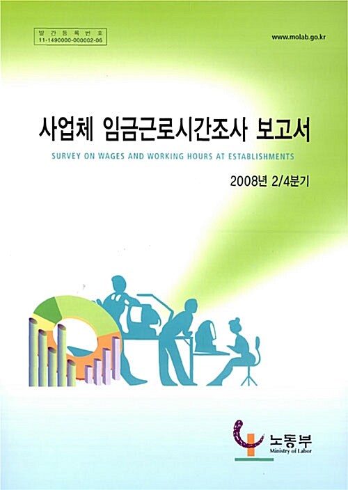 사업체 임금근로시간조사 보고서 2008년 2/4분기