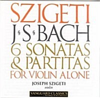 [수입] Joseph Szigeti - 바흐 : 무반주 바이올린 소나타와 파르티타 (Bach : 6 Sonatas and Partitas for Solo Violin) (2CD)