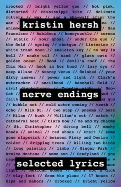 Nerve Endings : Selected Lyrics (Paperback)