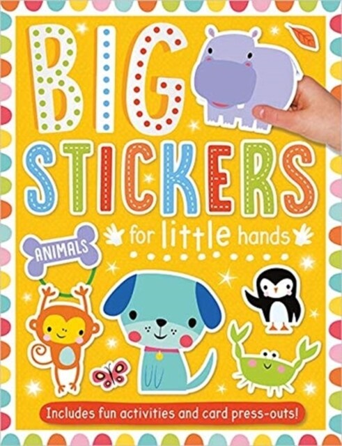 BIG STICKERS FOR LITTLE HANDS ANIMALS (Paperback)