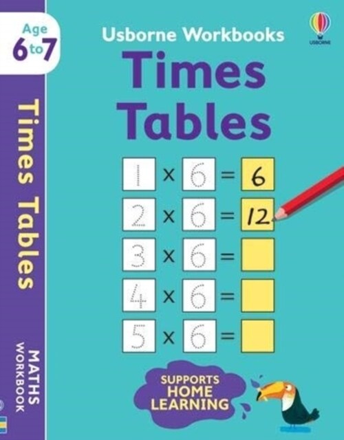 Usborne Workbooks Times Tables 6-7 (Paperback)