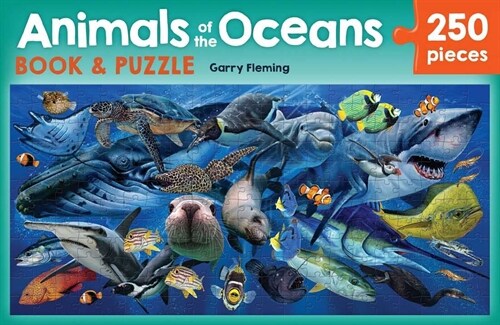 Oceans of the World Book and Puzzle (Paperback)