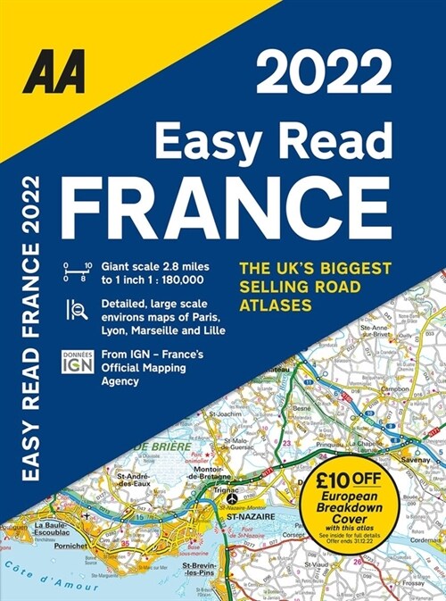 Easy Read France 2022 (Paperback)
