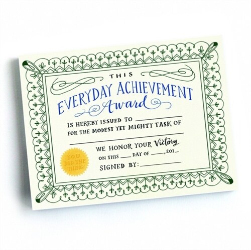 Emily McDowell & Friends Everyday Achievement Award Notepad (Other)