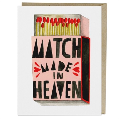 Lisa Congdon Match Made in Heaven Card (Cards)