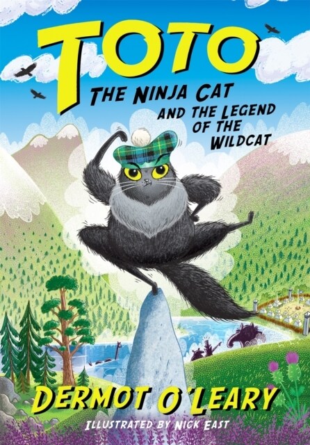 Toto the Ninja Cat and the Legend of the Wildcat : Book 5 (Hardcover)