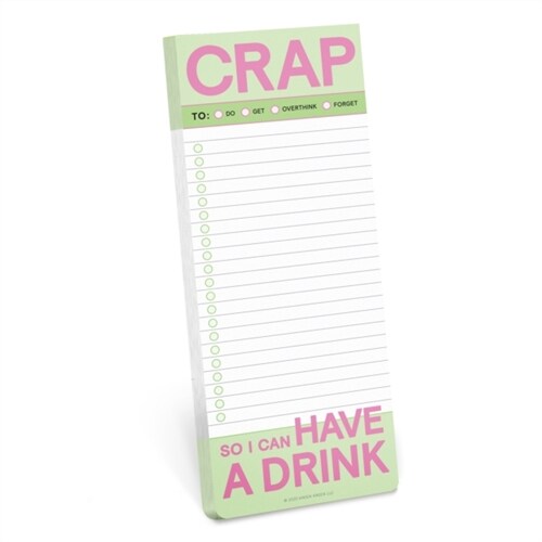 Knock Knock Crap Make-a-List Pads (Other)