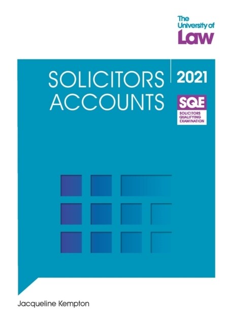 SQE - Solicitors Accounts (Paperback)