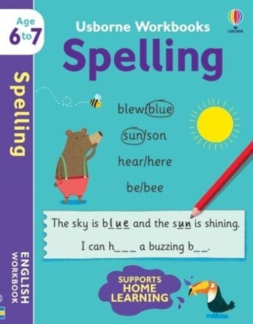 Usborne Workbooks Spelling 6-7 (Paperback, UK 2021)