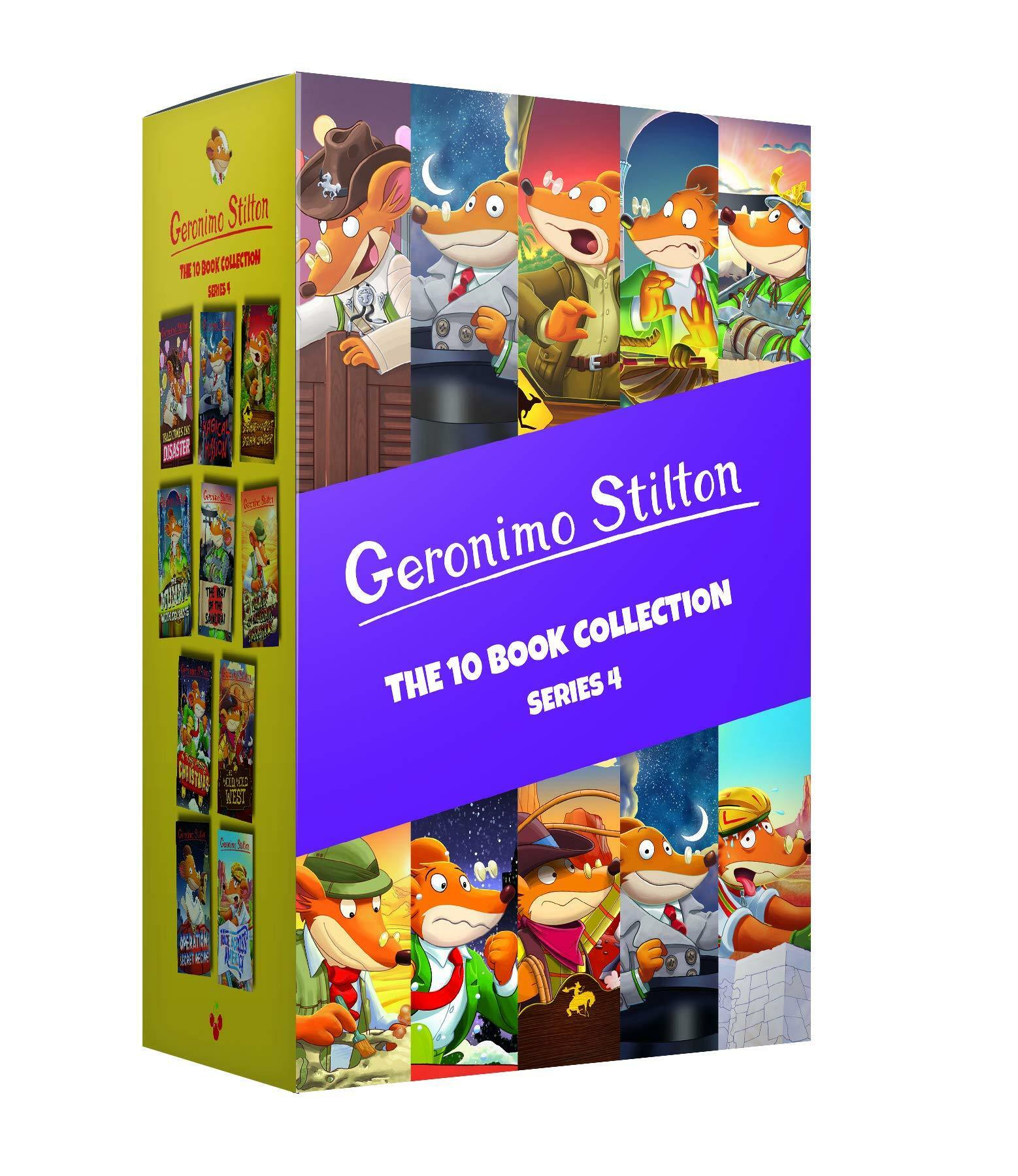 Geronimo Stilton:The 10 Book Collection (Series 4) (Boxed pack)