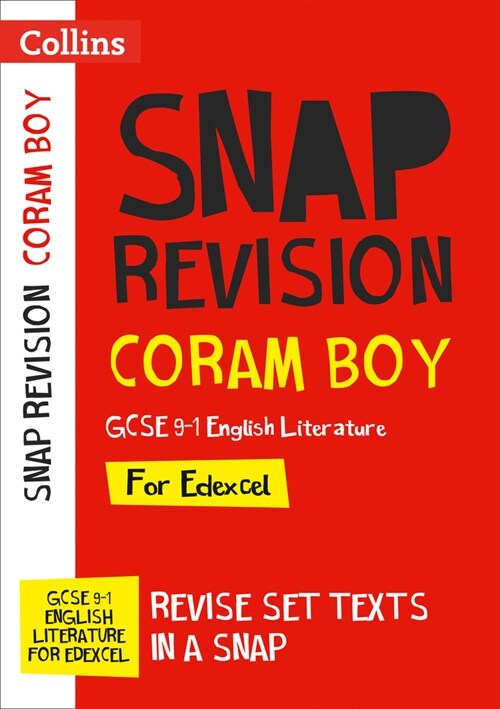 Coram Boy Edexcel GCSE 9-1 English Literature Text Guide : Ideal for the 2024 and 2025 Exams (Paperback)