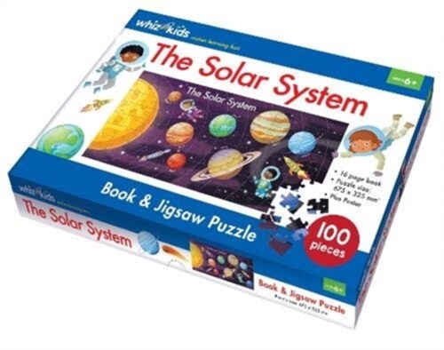 The Solar System Book and Jigsaw Puzzle (Paperback)