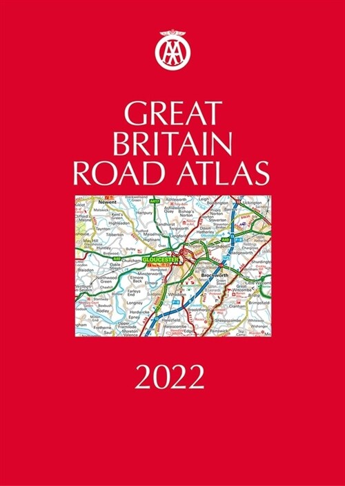 Great Britain Road Atlas 2022 (Hardcover)