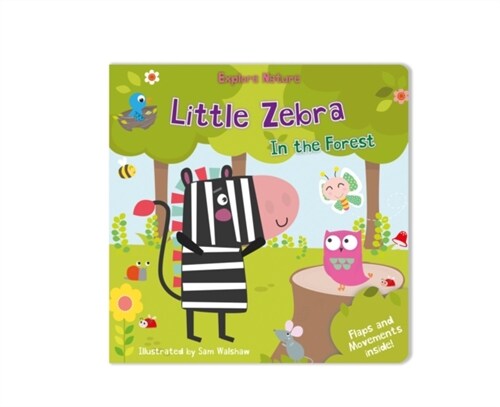 [중고] Little Zebra in the Forest (Hardcover)