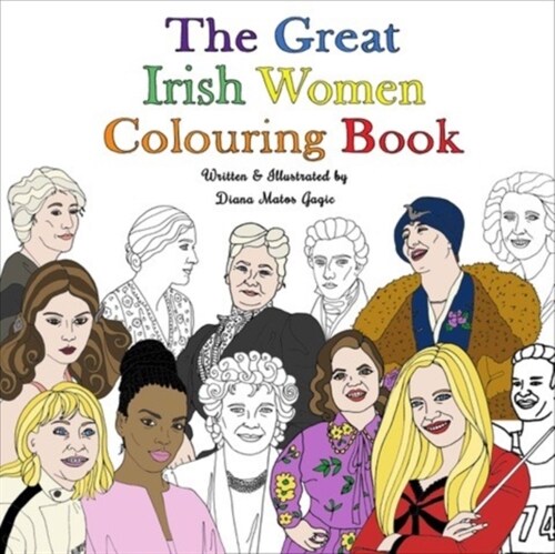 The Great Irish Women Colouring Book (Paperback)