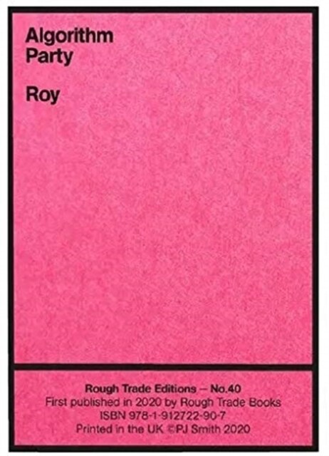 Algorithm Party - Roy (RT#40) (Paperback)