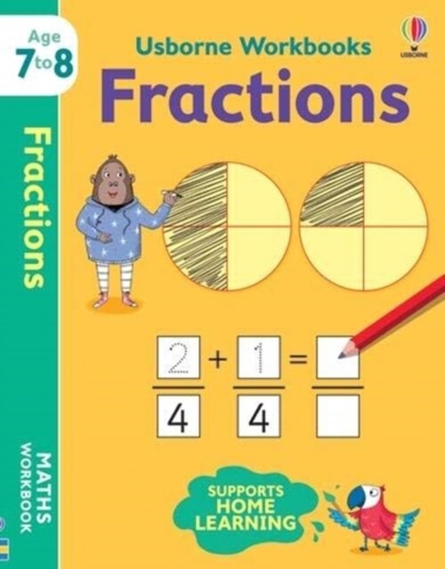 Usborne Workbooks Fractions 7-8 (Paperback)