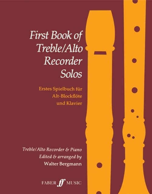 First Book of Treble/Alto Recorder Solos (Sheet Music)