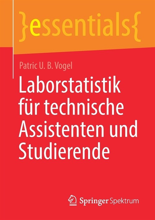 Laborstatistik F? Technische Assistenten Und Studierende (Paperback, 1. Aufl. 2021)