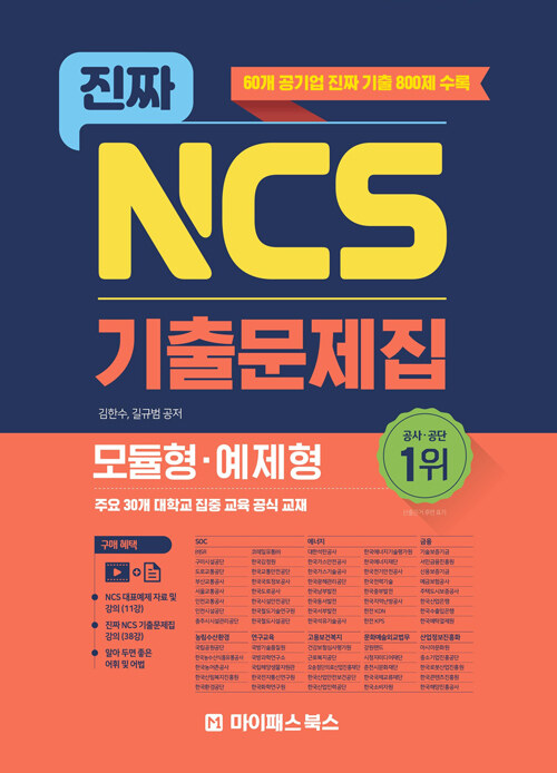 진짜 NCS 모듈형·예제형 기출문제집 (1쇄)