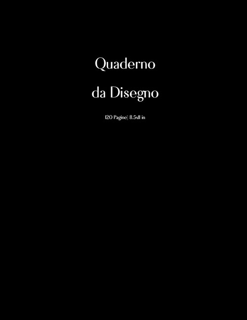 Quaderno da Disegno (Paperback)