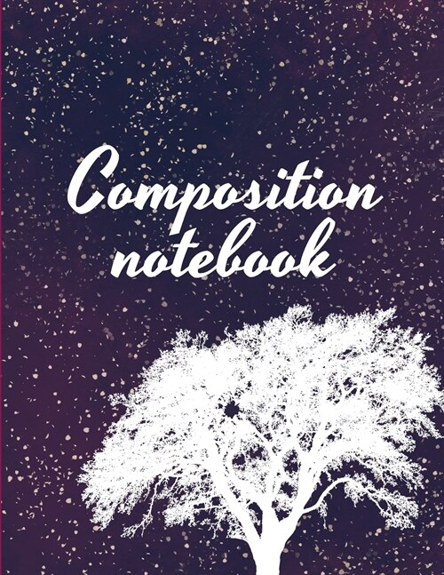 Composition notebook: Wide Ruled Lined Paper, Journal for Students (Paperback)