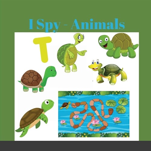 I Spy - Animals!: A Fun Guessing Game for 2-4 Year Olds Color Interior (I Spy Book Collection for Kids) (Paperback)