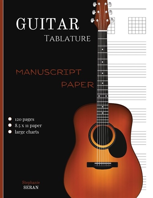 GUITAR TABLATURE MANUSCRIPT PAPER (Paperback)
