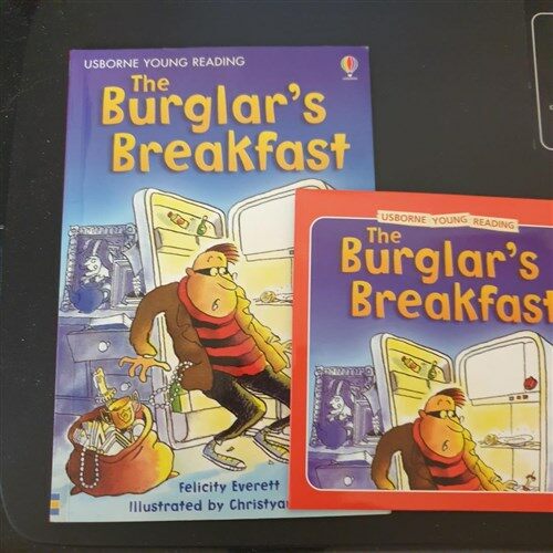 [중고] The Burglar‘s Breakfast (Paperback + Audio CD 1장) (Paperback + Audio CD 1장)