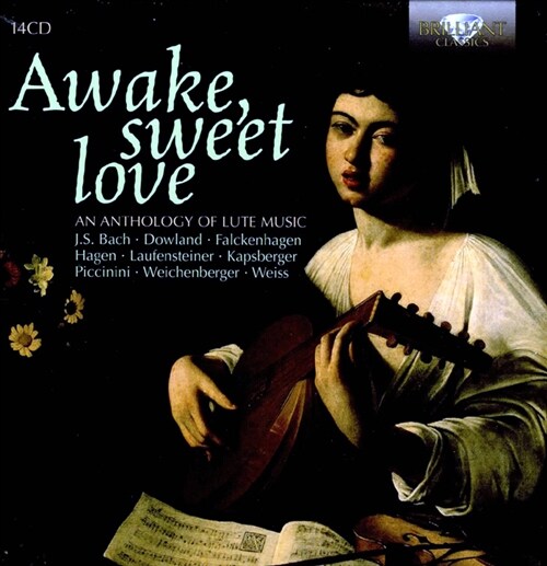 [수입] Awake Sweet Love: 바흐, 다울랜드, 캅스베르거 등의 류트 음악 작품집 [14CD]