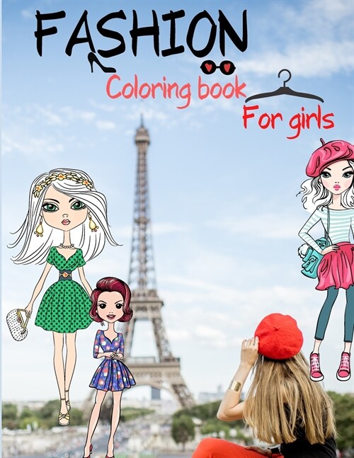 Fashion Coloring Book for Girls (Paperback)