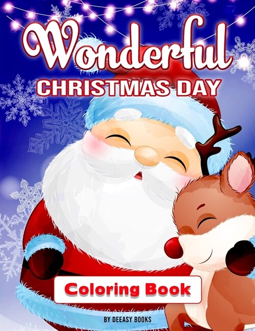 Wonderful Christmas Day Coloring Book (Paperback)