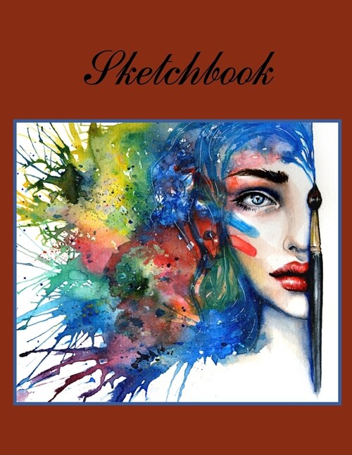 Sketchbook -Art Notebooks-Sketchbook for Art-Sketch Book for Adults- Sketch Pad for Drawing- Blank Journal-Art Sketchbook- (Paperback)