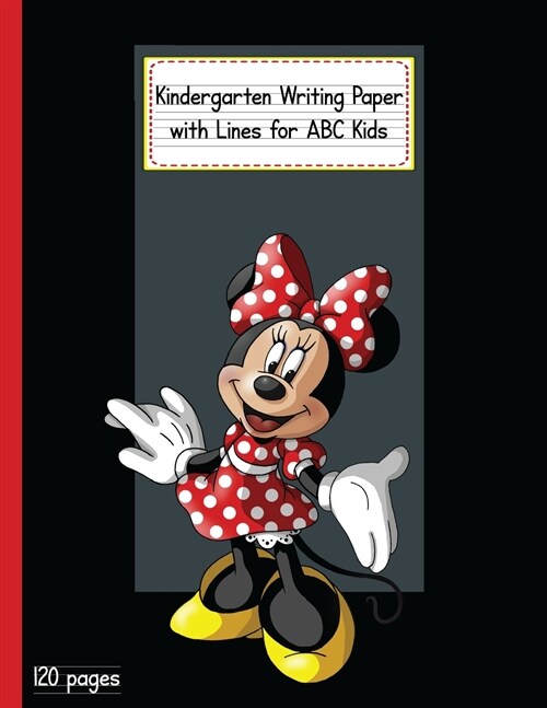 Kindergarten Writing Paper with Lines for ABC KIDS: 120 Blank Handwriting Practice Paper with Dotted Lines - Kindergarten, First And Second Grade Stud (Paperback)