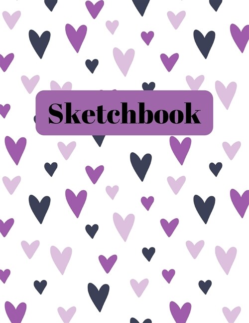 Sketchbook: Colorful cover for your best creations, Notebook for your sketches, drawings and creative writing (Paperback)
