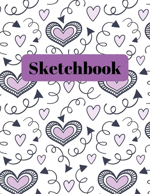 Sketchbook: Colorful cover for your best creations, Notebook for your sketches, drawings and creative writing (Paperback)