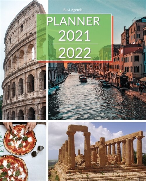 Planner 2021 - 2022: Two Year Planner Calendar Schedule Organizer (Paperback)