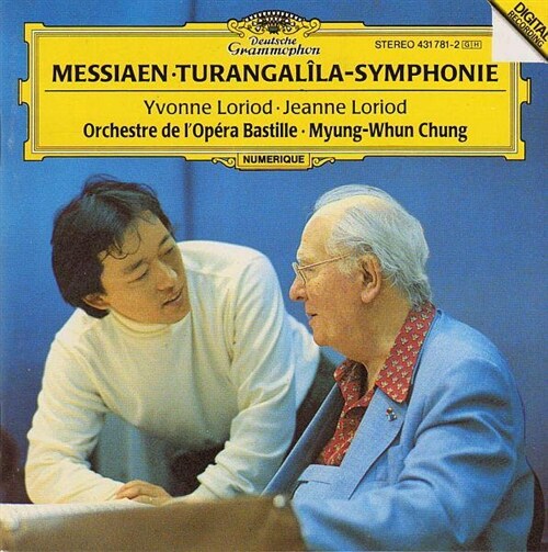 [중고] 정명훈 (Myung-Whun Chung) - Messiaen : Turangalila 