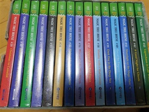 [중고] Magic Tree House #29 ~ #43 Set (Paperback + CD)