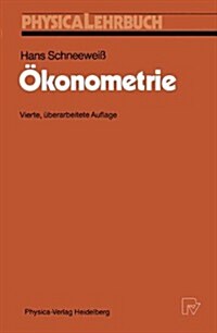 ?onometrie (Paperback, 4, 4., Uberarb. Au)