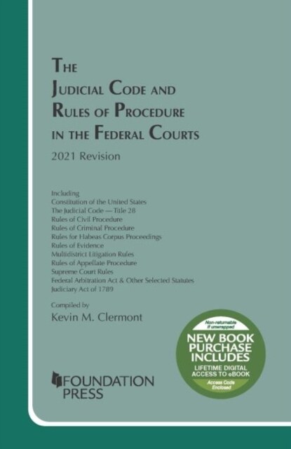 The Judicial Code and Rules of Procedure in the Federal Courts, 2021 Revision (Paperback)