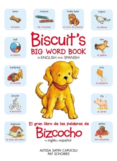 Biscuits Big Word Book in English and Spanish: Bilingual English-Spanish (Hardcover)