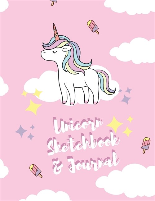 Unicorn Sketchbook and Journal (Paperback)