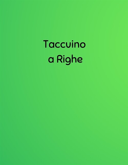 Taccuino a Righe (Paperback)