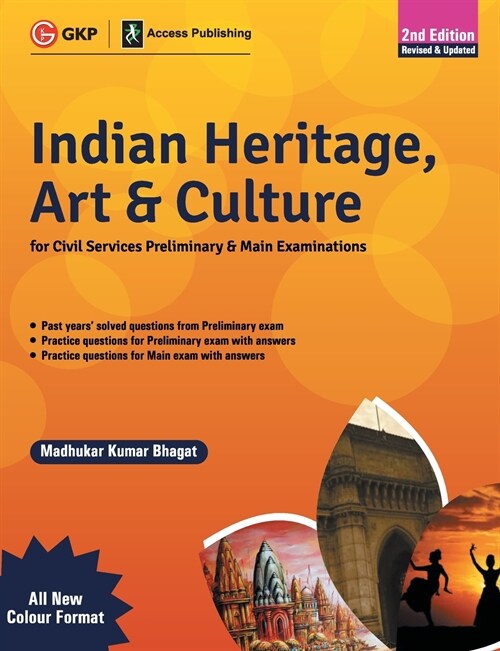 Indian Heritage, Art and Culture (Preliminary & Main) 2ed - Multicolour Book (Paperback)